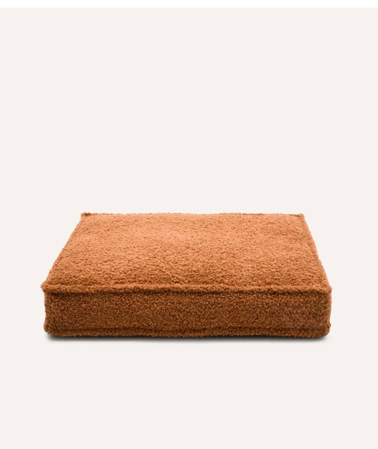 XL flīsa karameļu gulta